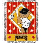 Pittsburgh Pirates MLB Baby 36"x 46" Triple Woven Jacquard Throw
