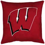 Wisconsin Badgers Locker Room Toss Pillow
