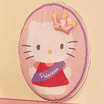 Hello Kitty Princess Wall Hanging