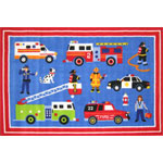 Heroes Olive Kids Rug