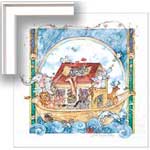 Noah's Ark - Framed Canvas