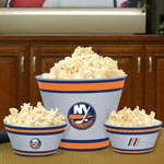 New York Islanders NHL Melamine 3 Bowl Serving Set