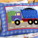 Trains, Planes and Trucks Pillow Sham