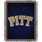 Pittsburgh Panthers NCAA College "Focus" 48" x 60" Triple Woven Jacquard Throw