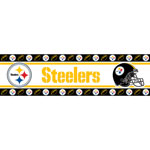 Pittsburgh Steelers NFL Peel and Stick Wall Border