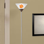 Clemson Tigers NCAA College Torchiere Floor Lamp