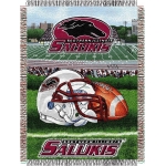 Southern Illinois Salukis NCAA College "Home Field Advantage" 48"x 60" Tapestry Throw