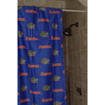 Florida Gators 100% Cotton Sateen Shower Curtain - Blue