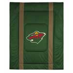 Minnesota Wild Side Lines Comforter