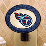 Tennessee Titans NFL Art Glass Nightlight