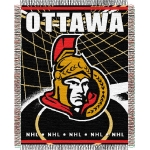 Ottawa Senators NHL 48" x 60" Triple Woven Jacquard Throw