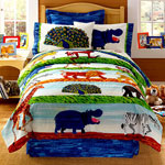 African Savannah by Eric Carle TWIN Sheet Set