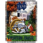 Notre Dame Fighting Irish NCAA College "Home Field Advantage" 48"x 60" Tapestry Throw