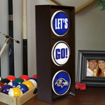 Baltimore Ravens NFL Stop Light Table Lamp