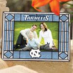North Carolina Tarheels UNC NCAA College 6.5" x 9" Horizontal Art-Glass Frame