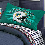 Miami Dolphins Pillow Case