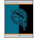 Florida Marlins 60" x 80" All-Star Collection Blanket / Throw