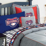 Washington Nationals Twin Size Sheets Set