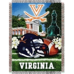 Virginia Cavaliers NCAA College "Home Field Advantage" 48"x 60" Tapestry Throw