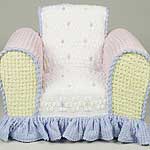 Cha Cha Chenille Child's Rocking Chair