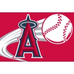 Los Angeles Angels MLB 20" x 30" Acrylic Tufted Rug