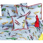 Red Baron Euro Style Sham - Airplane