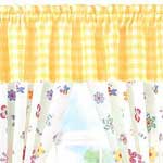 Flowerland Window Valance