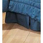 Team Denim Blue Queen Bed Skirt