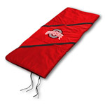 Ohio State Buckeyes NCAA Microsuede Waterproof Sleeping Bag