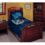 Detroit Lions NFL Twin Comforter Set 63" x 86"