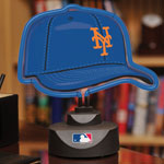 New York Mets MLB Neon Baseball Cap Table Lamp