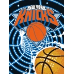 New York Knicks NBA "Tie Dye" 60" x 80" Super Plush Throw