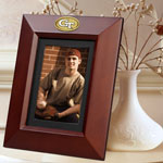 Georgia Tech Yellowjackets NCAA College 10" x 8" Brown Vertical Picture Frame