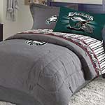 Philadelphia Eagles NFL Team Denim Queen Comforter / Sheet Set