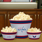 Washington Capitals NHL Melamine 3 Bowl Serving Set