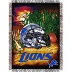 Detroit Lions NFL "Home Field Advantage" 48" x 60" Tapestry Throw