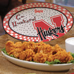 Nebraska Huskers NCAA College 12" Gameday Ceramic Oval Platter
