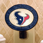 Houston Texans NFL Art Glass Nightlight