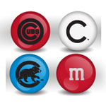 Chicago Cubs Custom Printed MLB M&M's With Team Logo