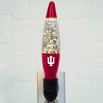 Indiana Hoosiers NCAA College Motion Lava Nightlight