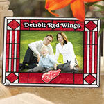 Detroit Redwings NHL 6.5" x 9" Horizontal Art-Glass Frame