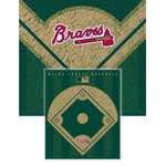 Atlanta Braves 60" x 50" Diamond Fleece Blanket / Throw