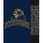 Pittsburgh Panthers NCAA College "Stripes" 50" x 60" Super Plush Throw