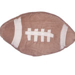 Toss Pillow Corduroy Material Football