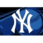 New York Yankees MLB 39" x 59" Acrylic Tufted Rug