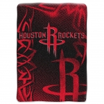 Houston Rockets NBA "Tie Dye" 60" x 80" Super Plush Throw