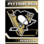 Pittsburgh Penguins NHL "Tie Dye" 60" x 80" Super Plush Throw