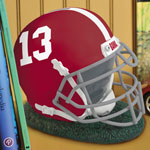 Alabama Crimson Tide NCAA College Helmet Bank