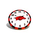 University of Arkansas Wooden Clock