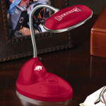 Arkansas Razorbacks NCAA College LED Desk Lamp